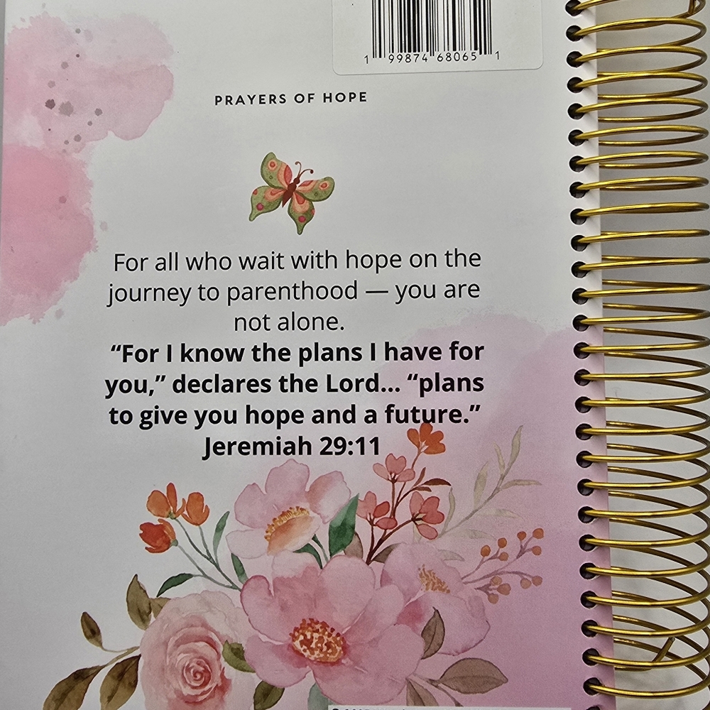 Prayers of Hope Floral Spiral Non-Dated Journal/Calendar  Bundle - Picture 5 of 13